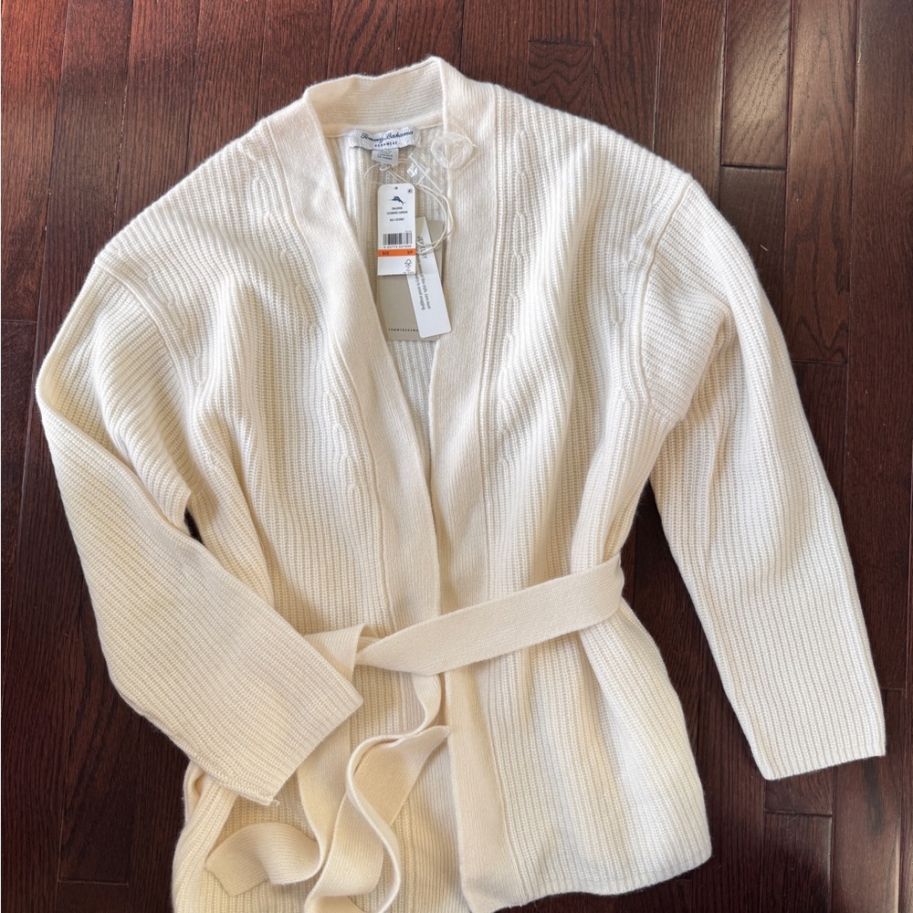 NWT! Tommy Bahama Cashmere Cardigan